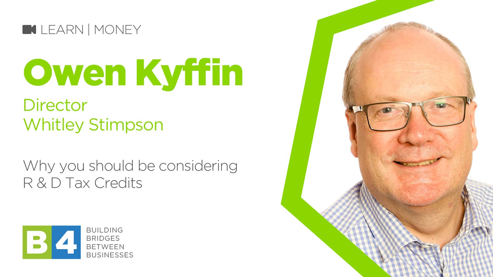 Why you should be considering R & D Tax Credits with Ian Parker and Owen Kyffin of Whitley Stimpson