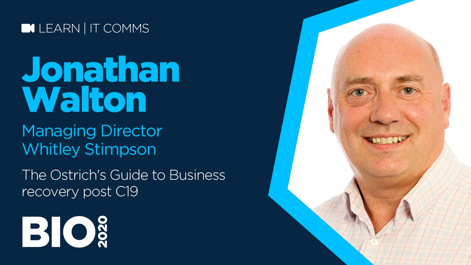 The Ostrich’s Guide to Business recovery post C19 with  Jonathan Walton, Whitley Stimpson
