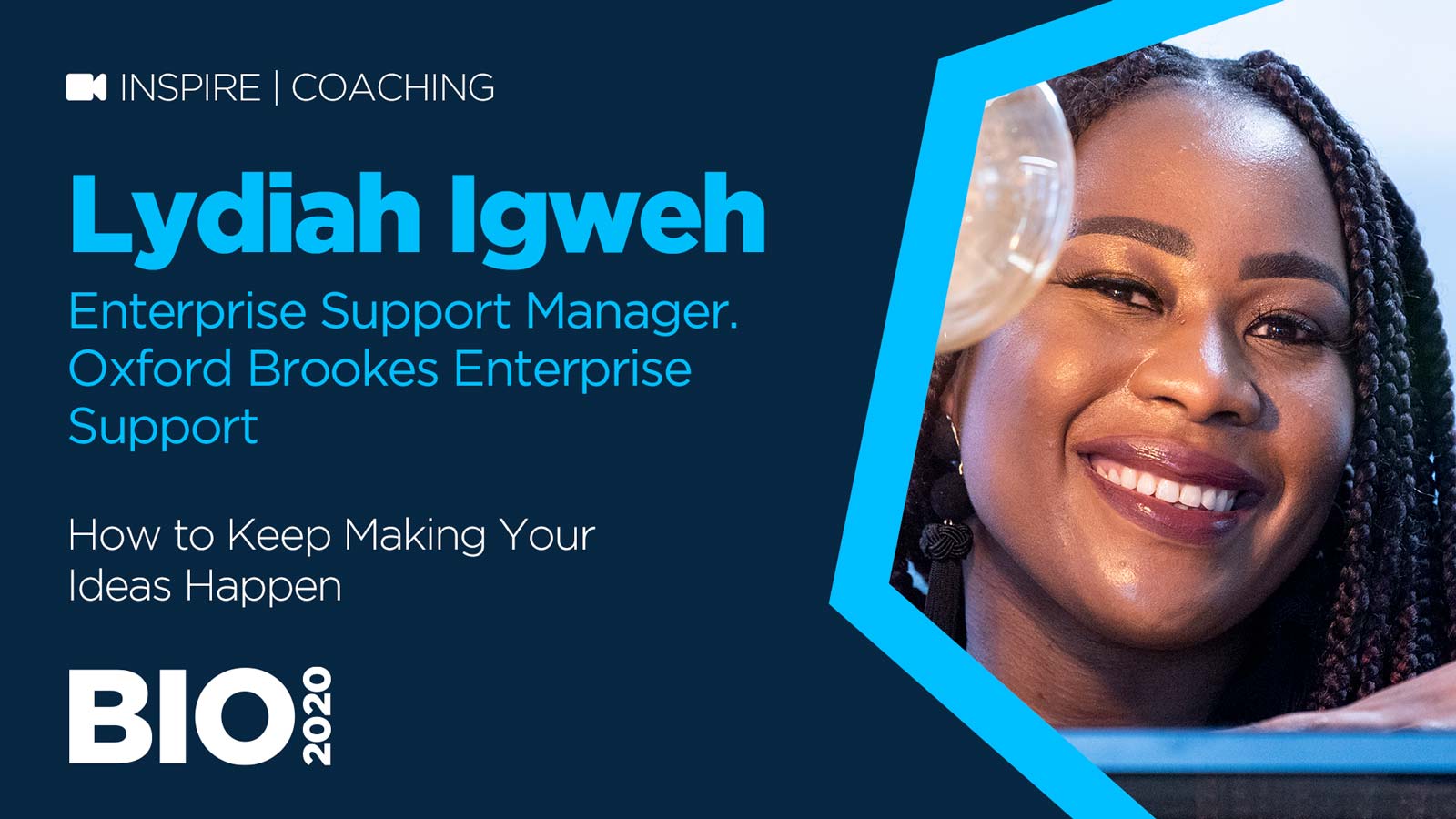 How to Keep Making Your Ideas Happen with Lydiah Igweh, Oxford Brookes Enterprise Support