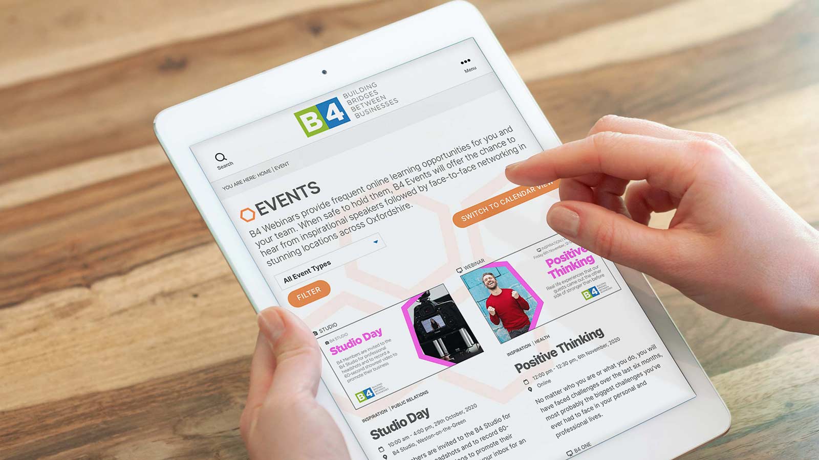 The New B4 Website is Now Live