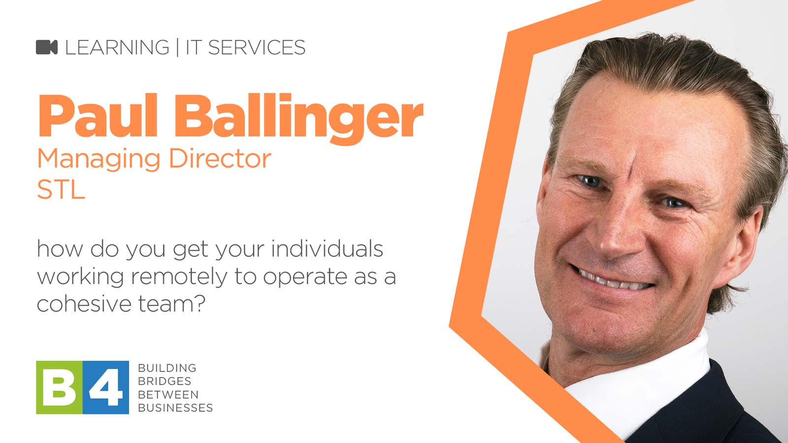 IT help for running your business from home with Paul Ballinger of STL