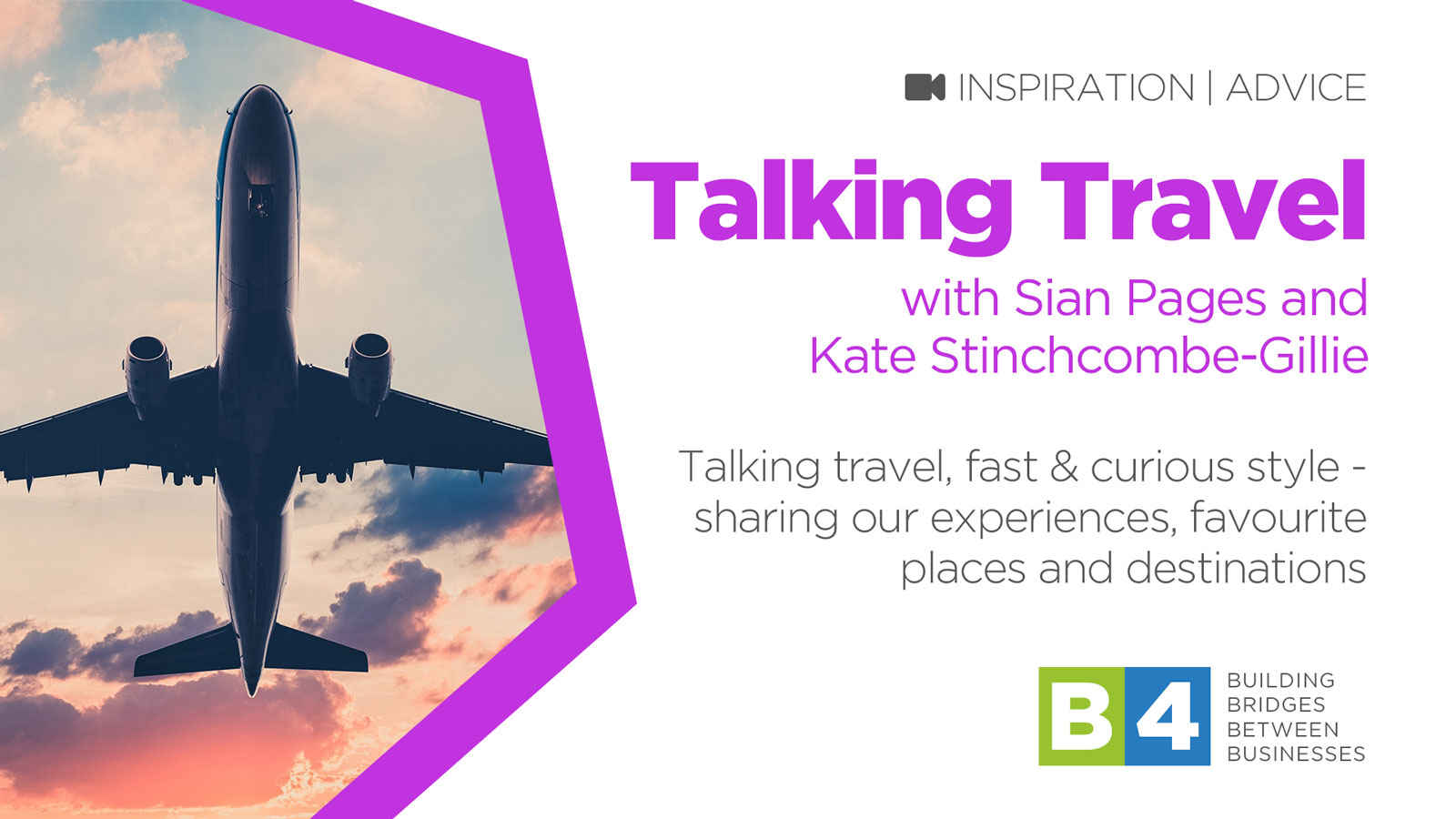 Talking Travel with Sian Pages and Kate Stinchcombe-Gillies