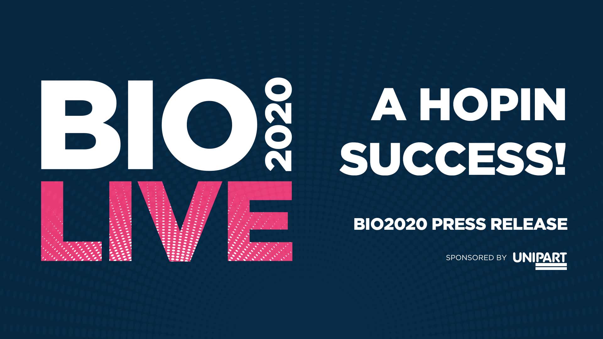 BIO2020 – a Hopin success!