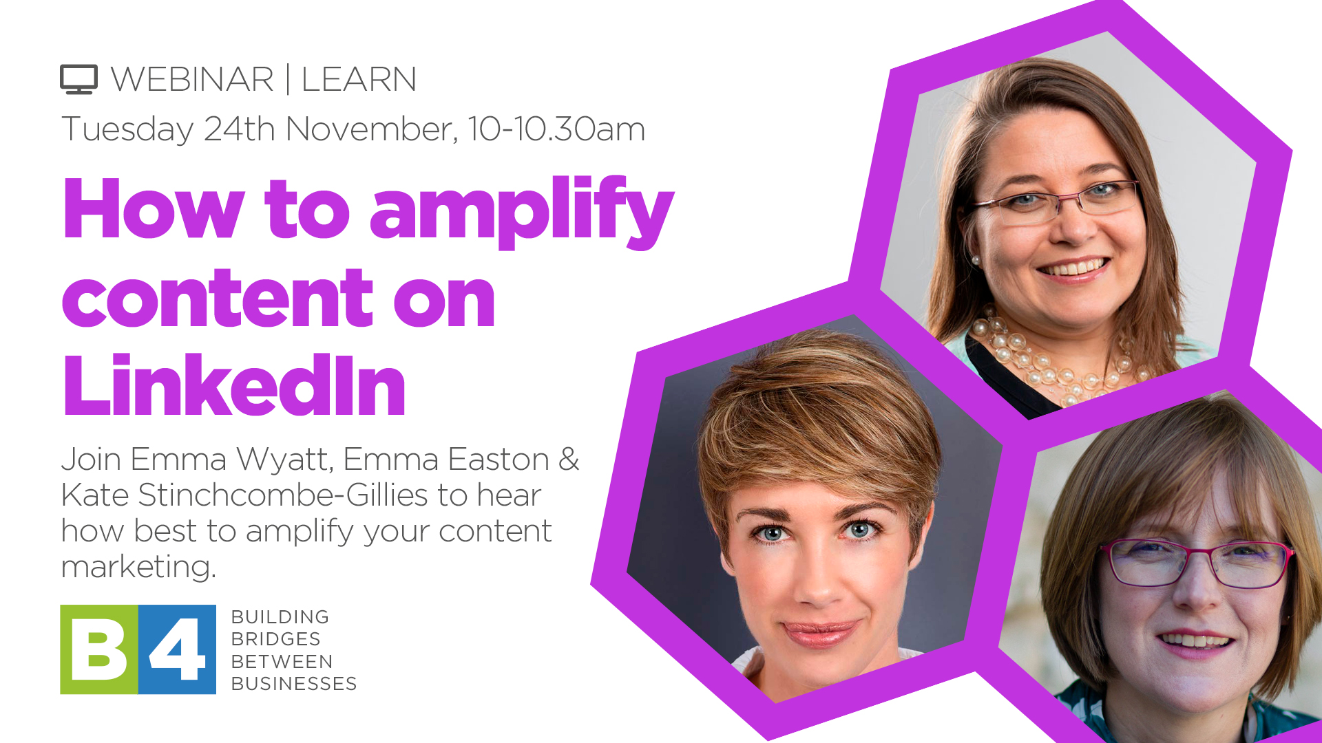 How to amplify content on Linkedin
