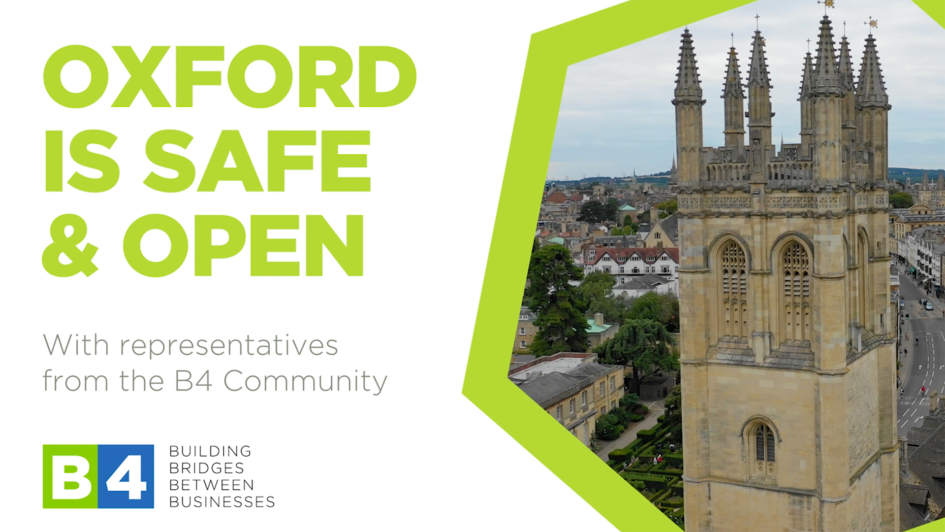 Oxford is Safe & Open