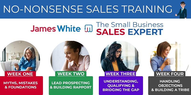 FREE 4-Week “No Nonsense Sales” Course