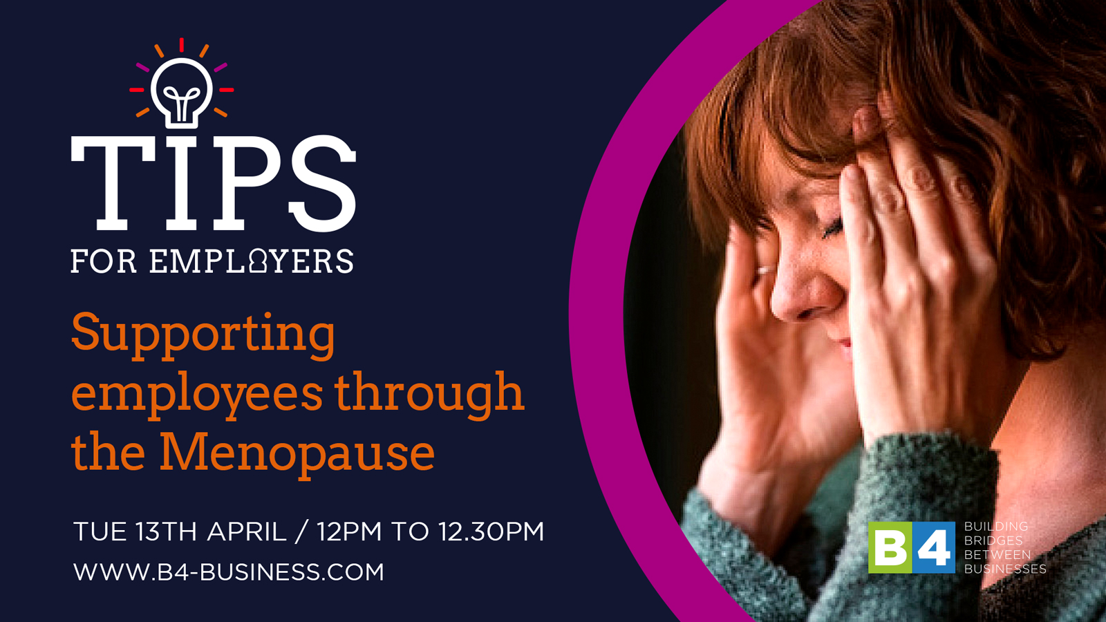 Supporting employees through the Menopause
