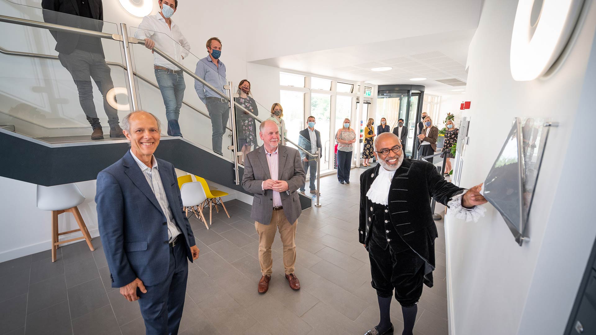 High Sheriff of Oxfordshire opens new R&D laboratories at Wood Centre for Innovation