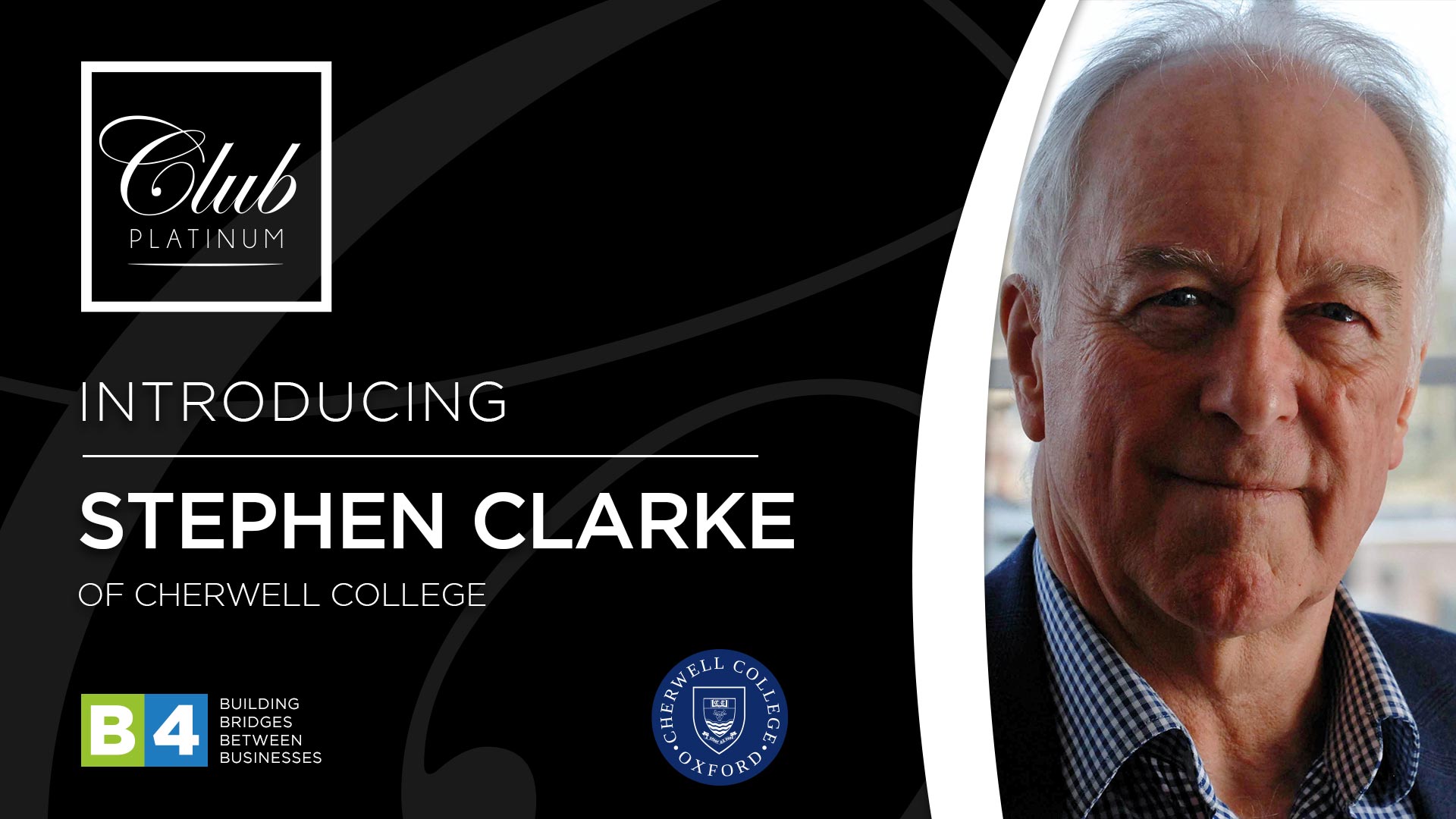 Stephen Clarke, Principal of Cherwell College