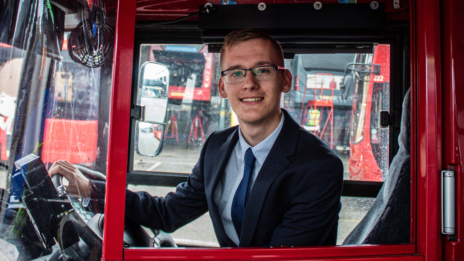 Oxford Bus Company intern Adam keeps it in the family