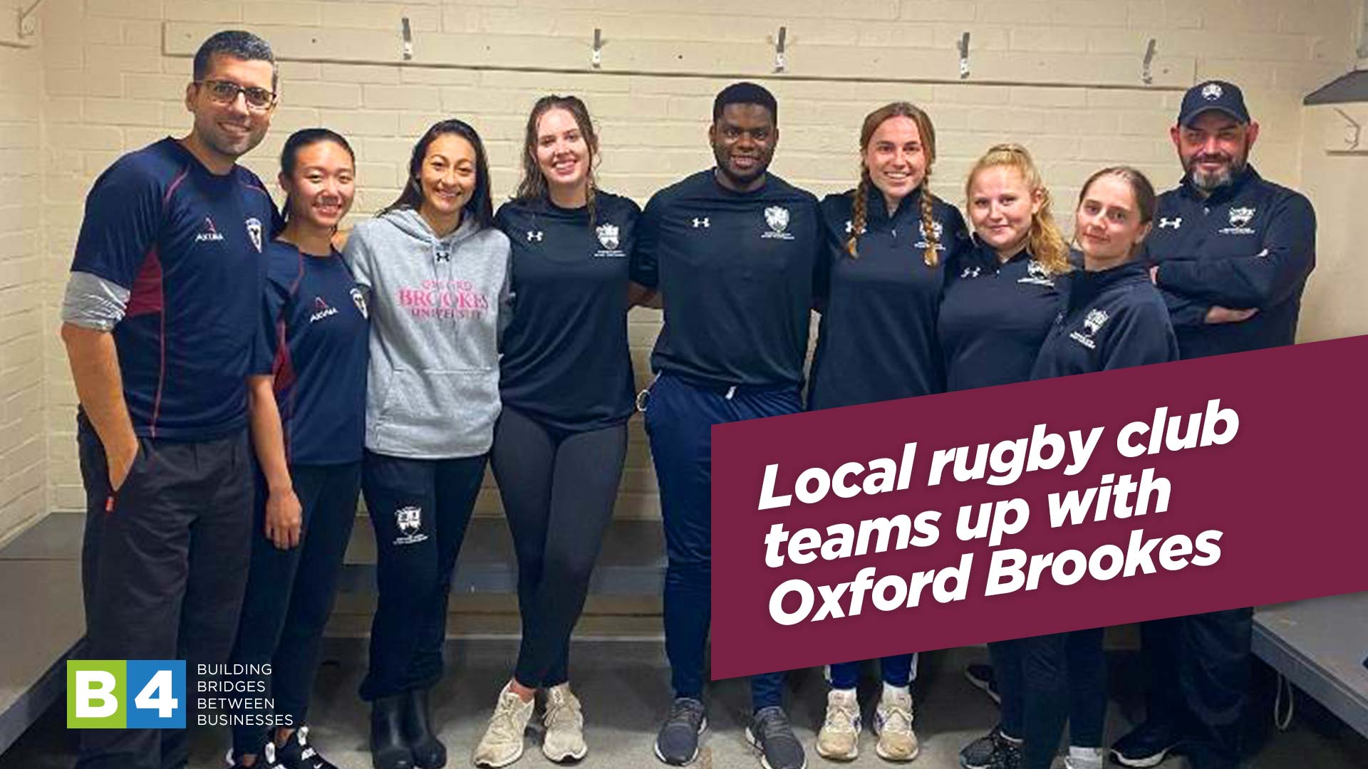 Local rugby club teams up with Oxford Brookes