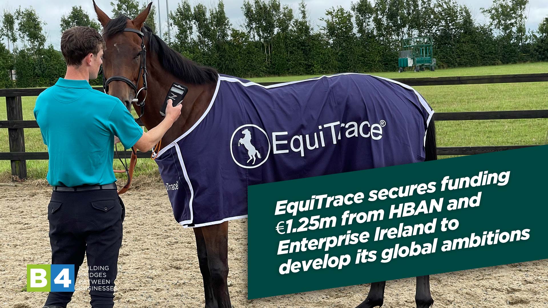 EquiTrace secures funding €1.25m from HBAN and Enterprise Ireland to develop its global ambitions