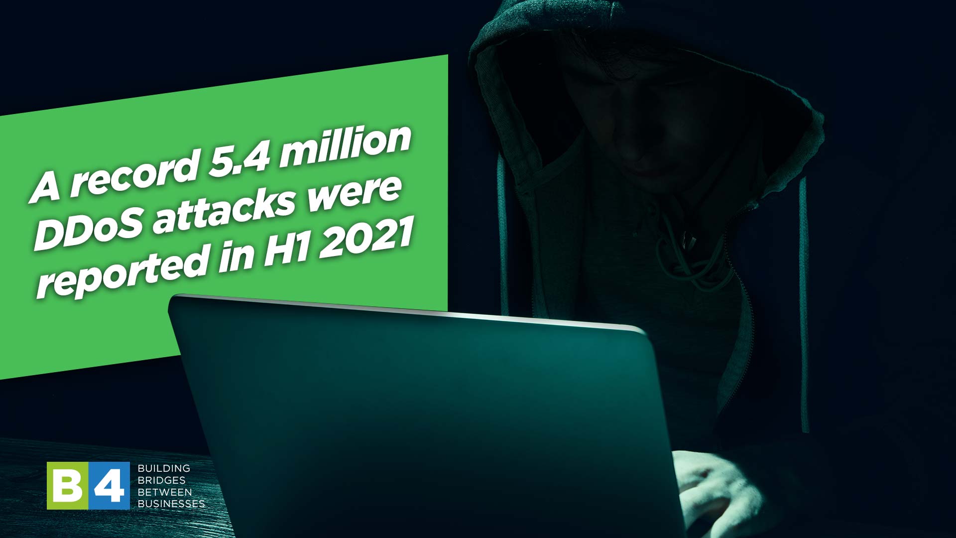 A record 5.4 million DDoS attacks were reported in H1 2021