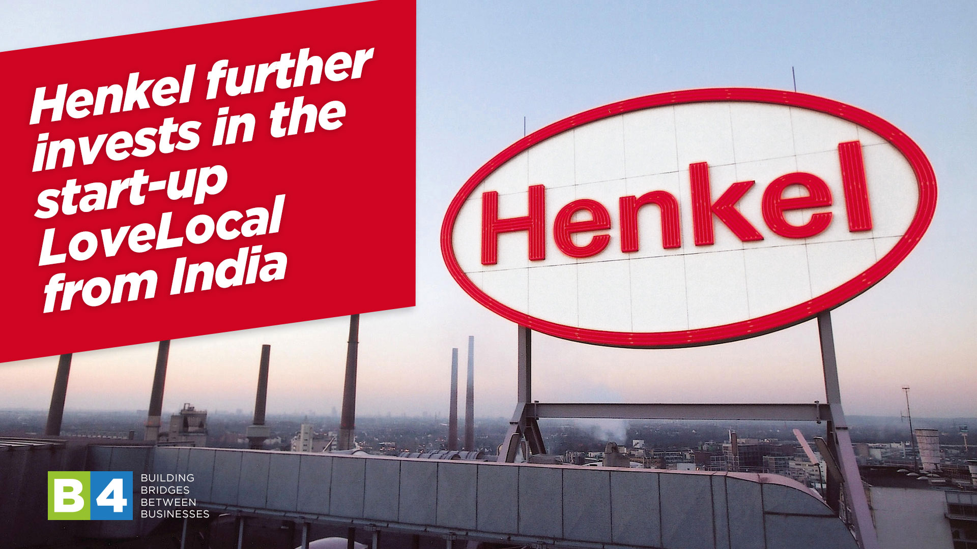 Henkel further invests in the start-up LoveLocal from India