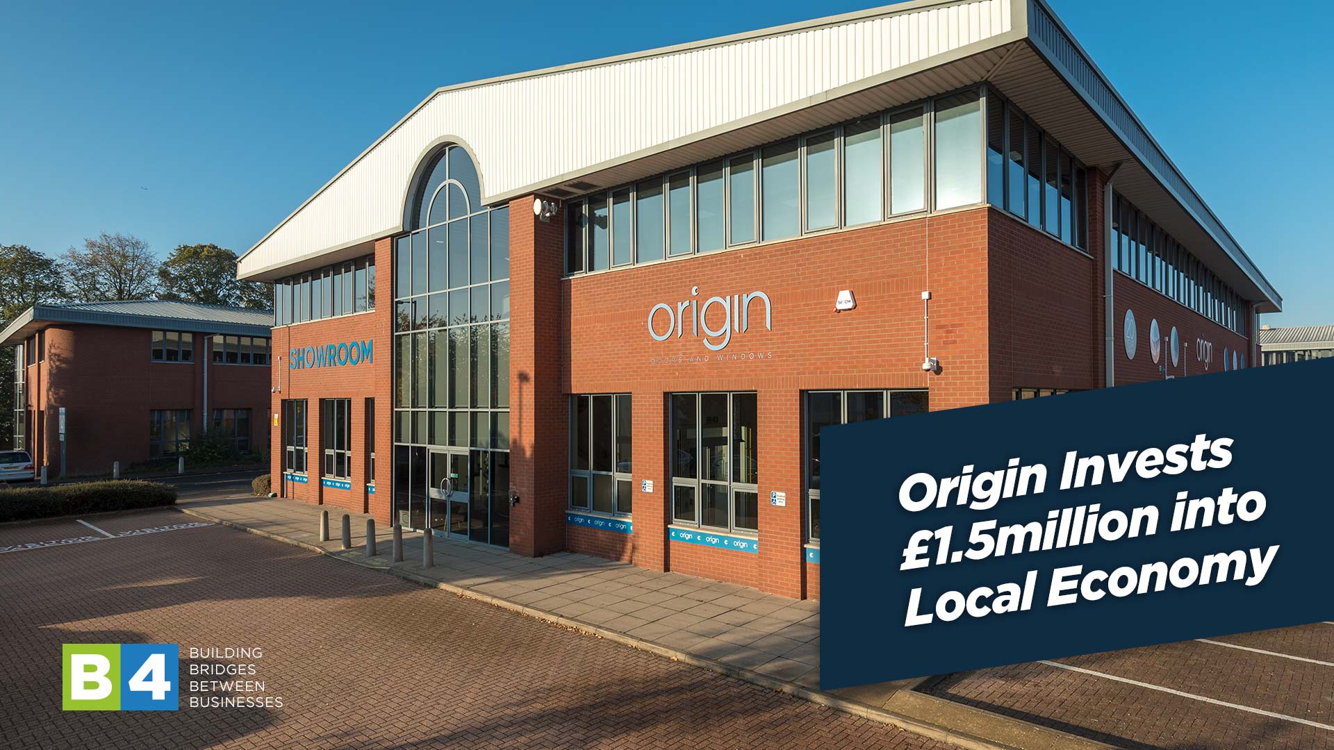 Origin Invests £1.5million into Local Economy