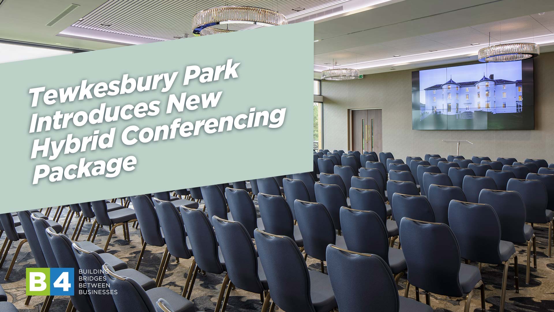 Tewkesbury Park Introduces New Hybrid Conferencing Package