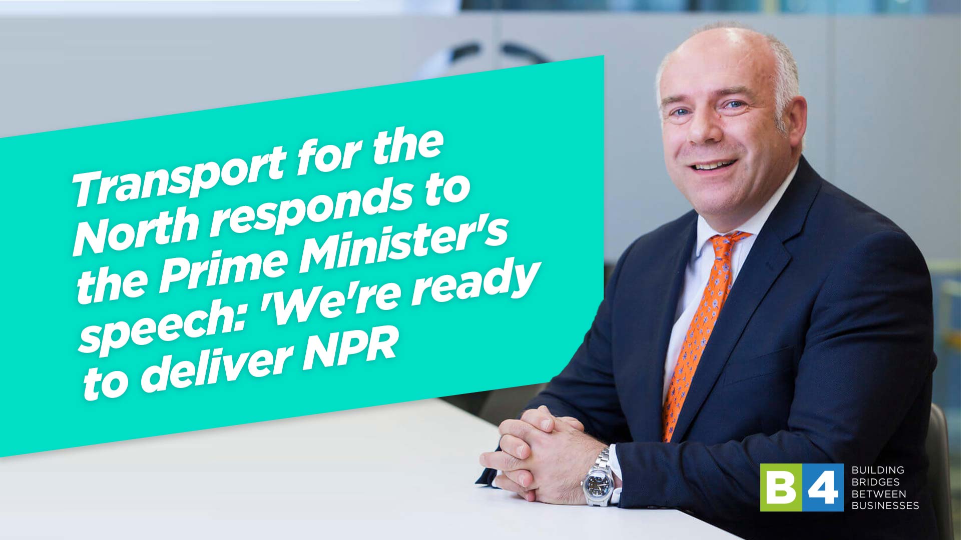 Transport for the North responds to the Prime Minister’s speech: ‘We’re ready to deliver NPR’