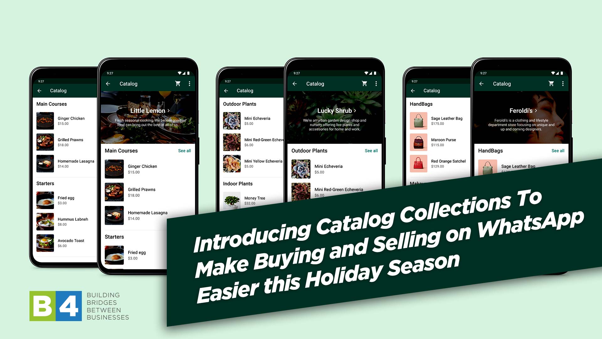 Introducing Catalog Collections To Make Buying and Selling on WhatsApp Easier this Holiday Season