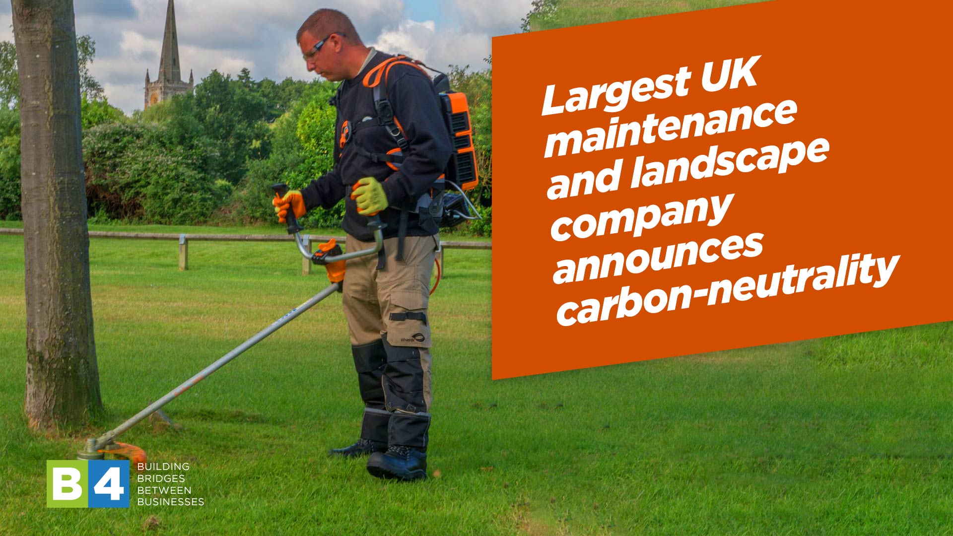 Largest UK maintenance and landscape company announces carbon-neutrality