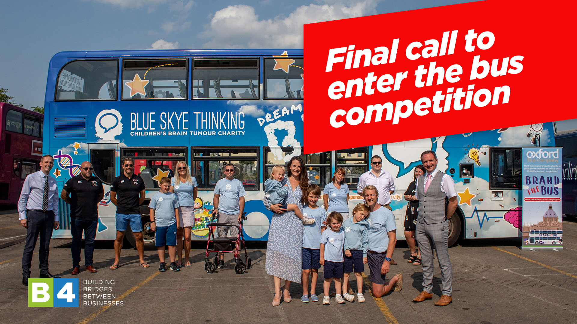 Final call to enter the Brand The Bus Competition