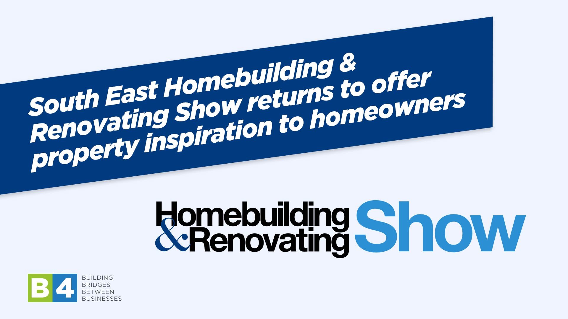 South East Homebuilding & Renovating Show returns to offer property inspiration to homeowners