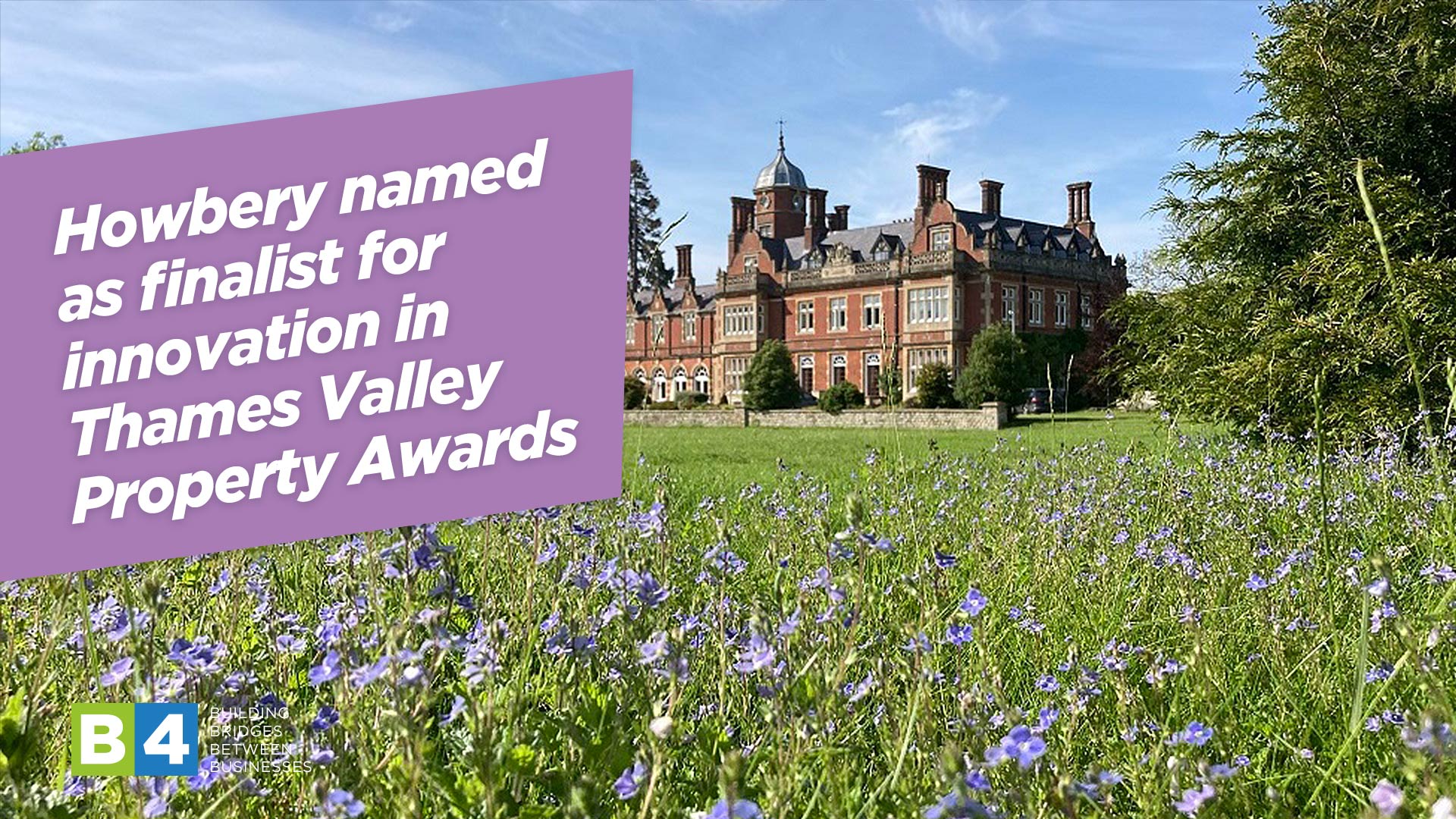 Howbery named as finalist for innovation in Thames Valley Property Awards