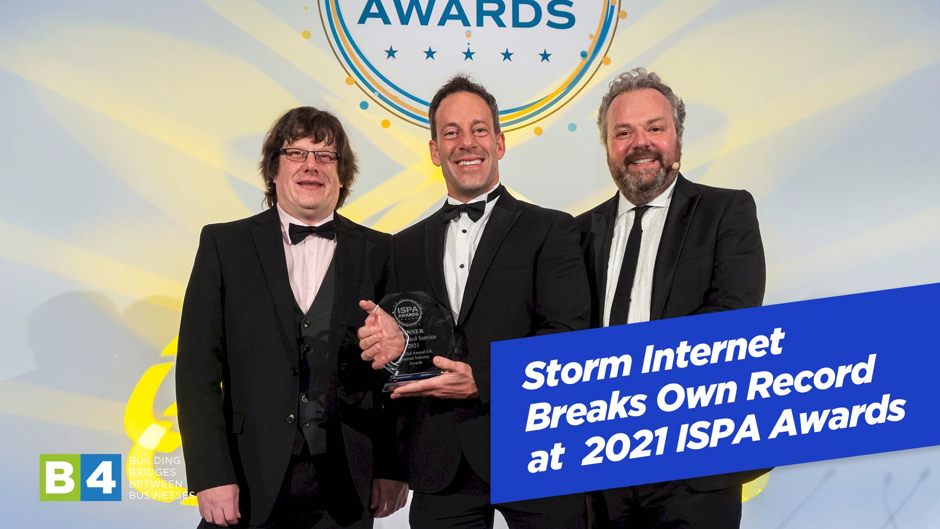 Storm Internet Breaks Own Record at  2021 ISPA Awards