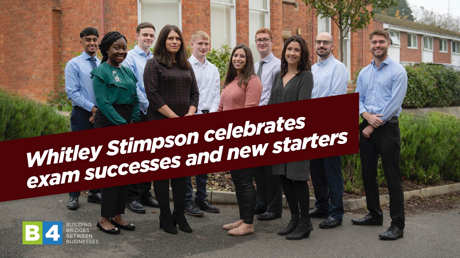 Whitley Stimpson celebrates exam successes and new starters