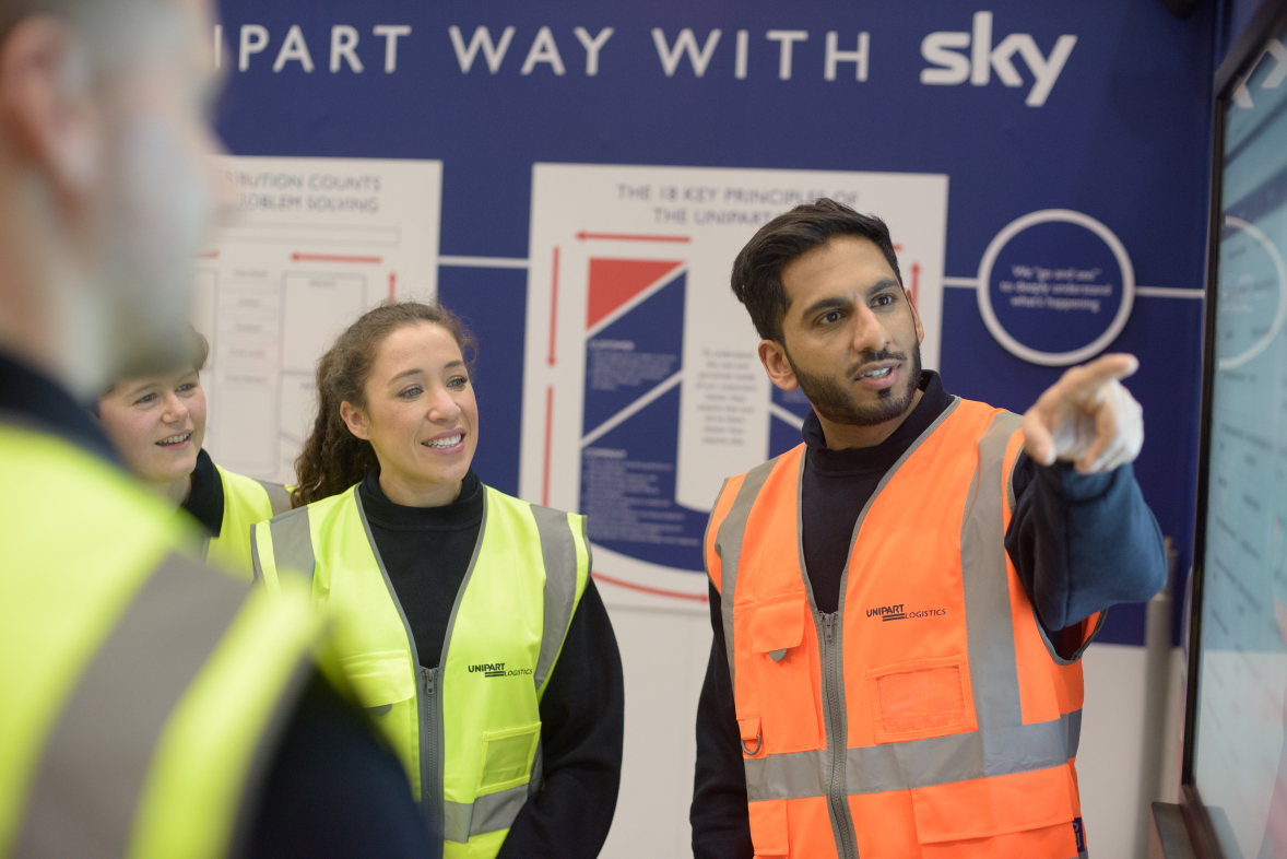 Unipart Logistics wins Sky contract extension