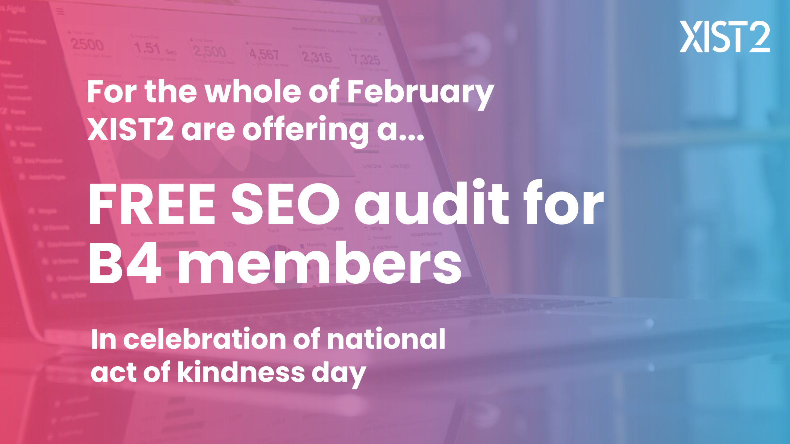 FREE SEO audit for B4 members