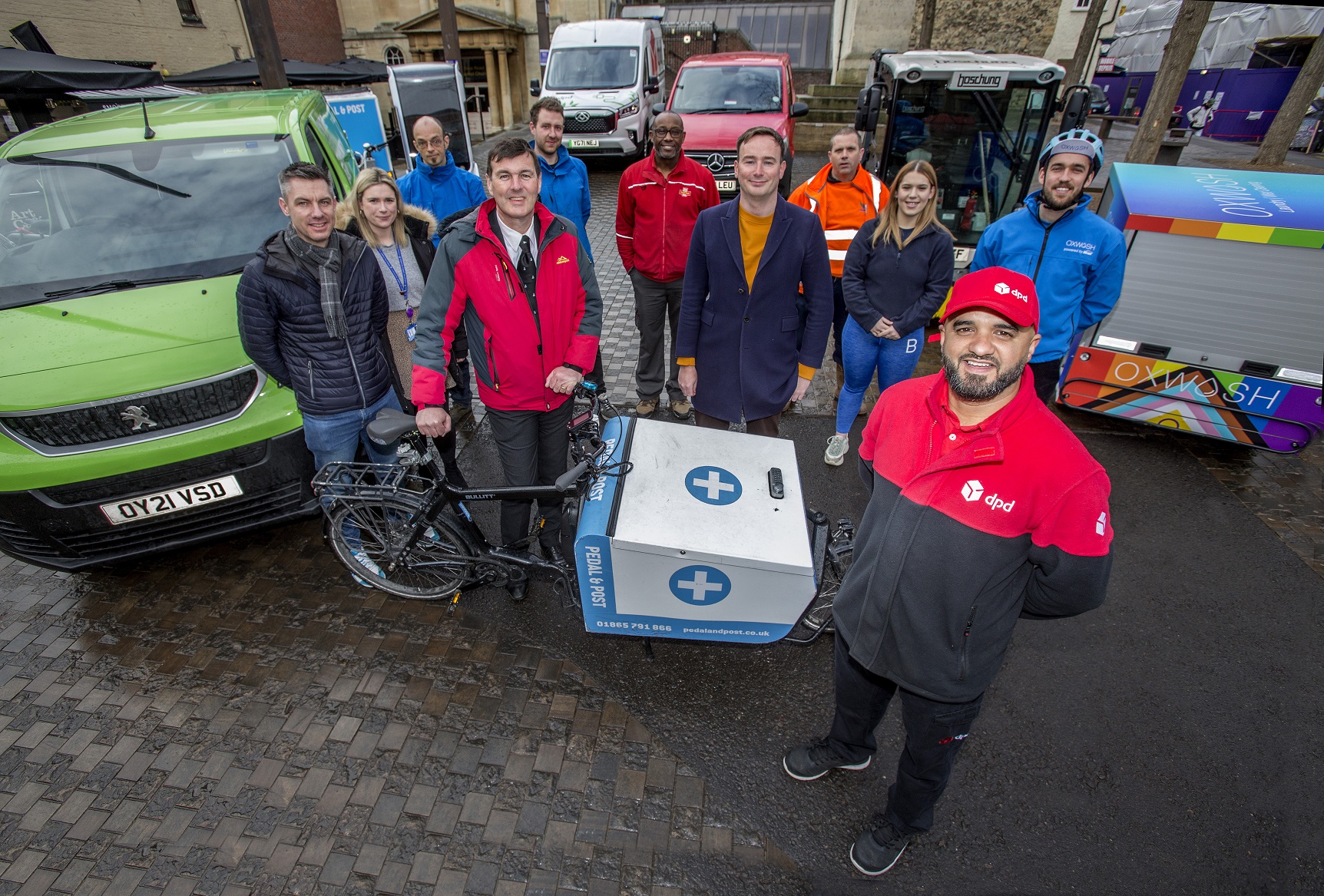 DPD welcomes Britain’s first Zero Emission Zone pilot