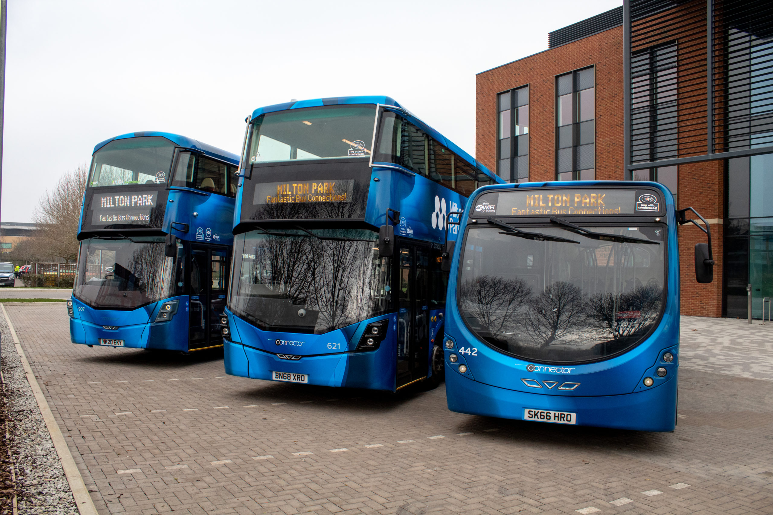 Subsidised bus services boosts sustainable travel to Milton Park