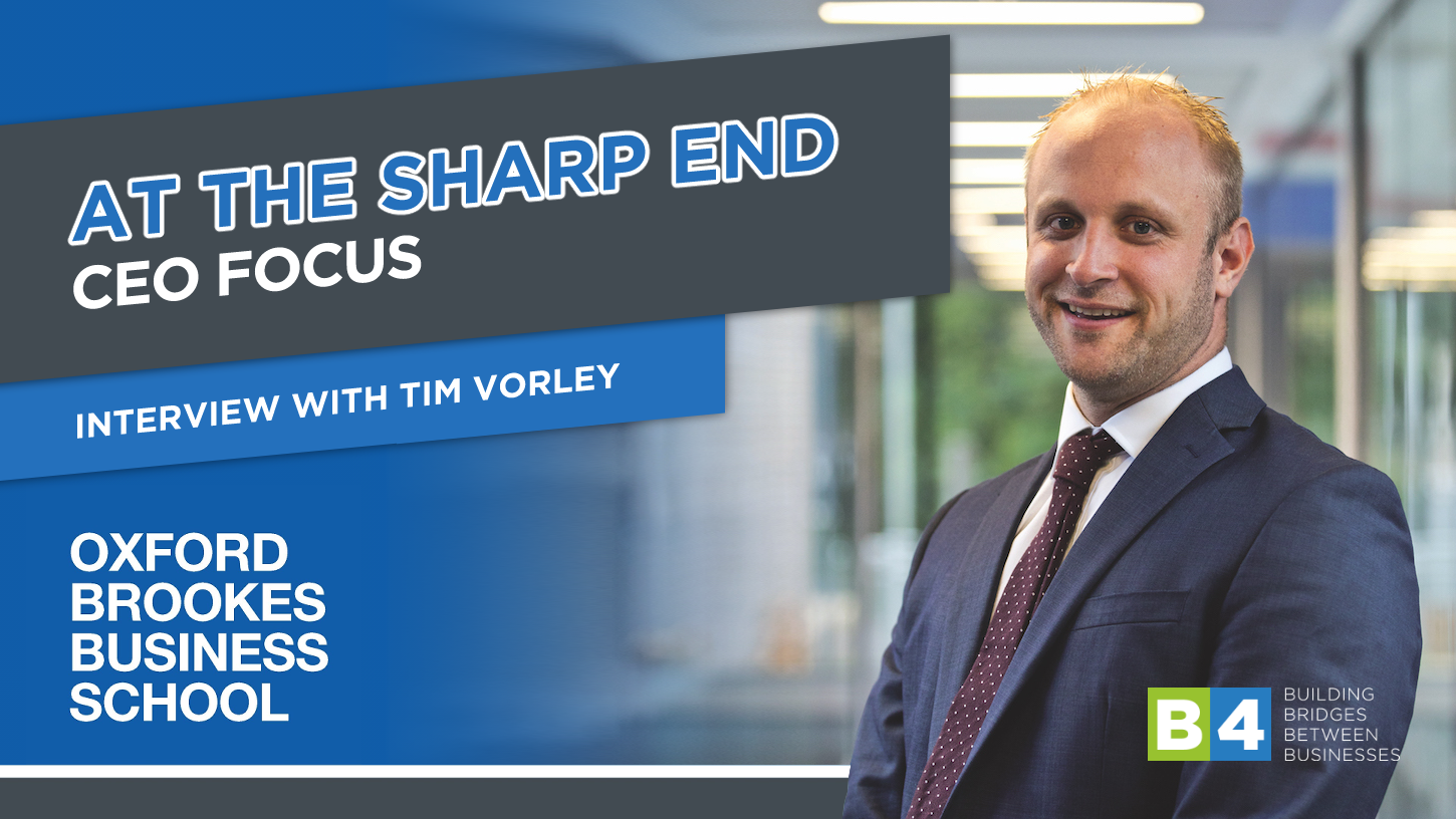 At The Sharp End with Tim Vorley