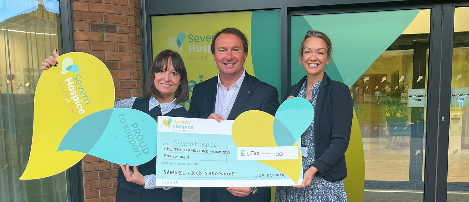 Shropshire Estate Agent boost for Severn Hospice