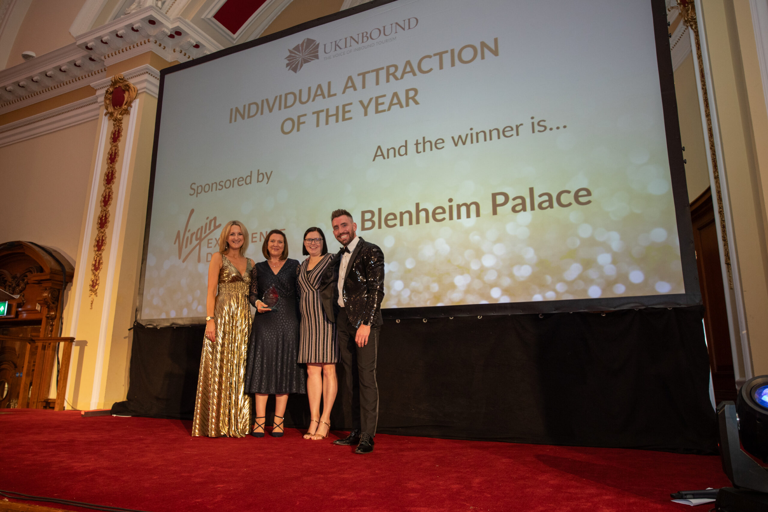 Blenheim Palace named Individual Attraction of the Year at UKinbound’s Awards for Excellence 2023