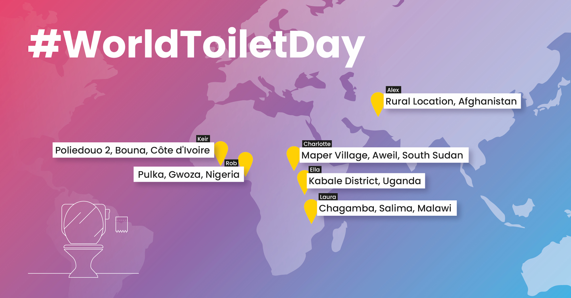 XIST2 get involved in the fight against poor sanitation this World Toilet Day.